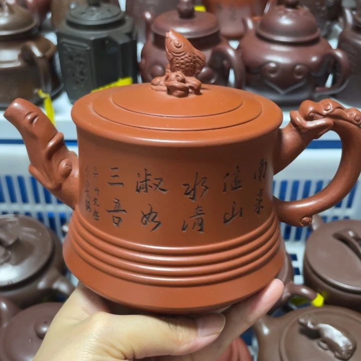 茶壶紫砂宜兴紫砂壶480cc