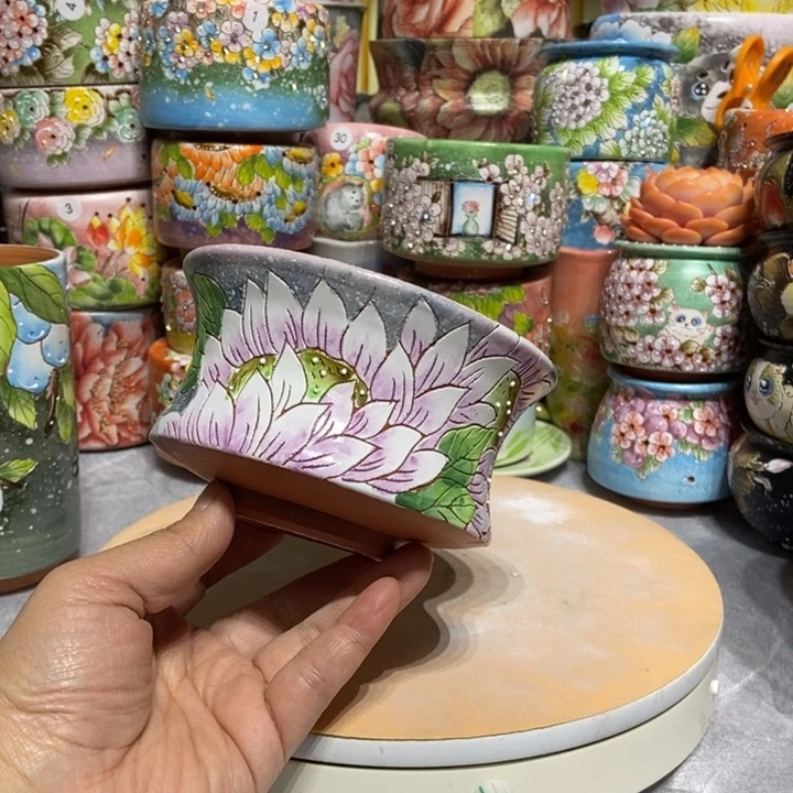 景德镇艺术手绘作品