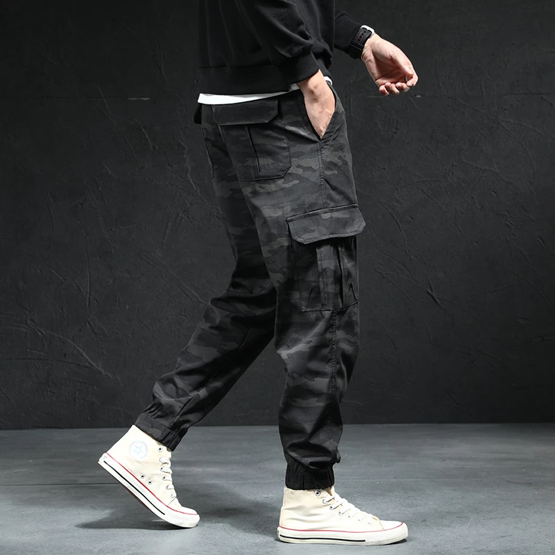 户外百搭速干裤子男款速干秋冬男士工装裤男款裤子男生穿搭休闲裤