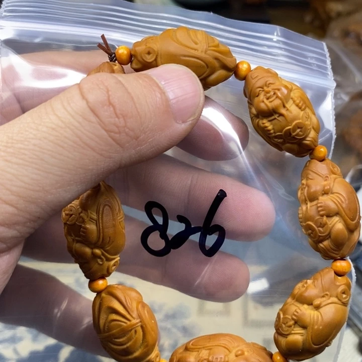 橄榄核手串/手链橄榄核雕工艺手串