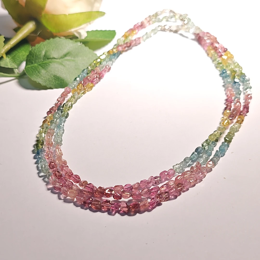 【书记甄选】天然原创碧玺随型项链 多样性发一件 QQ5431