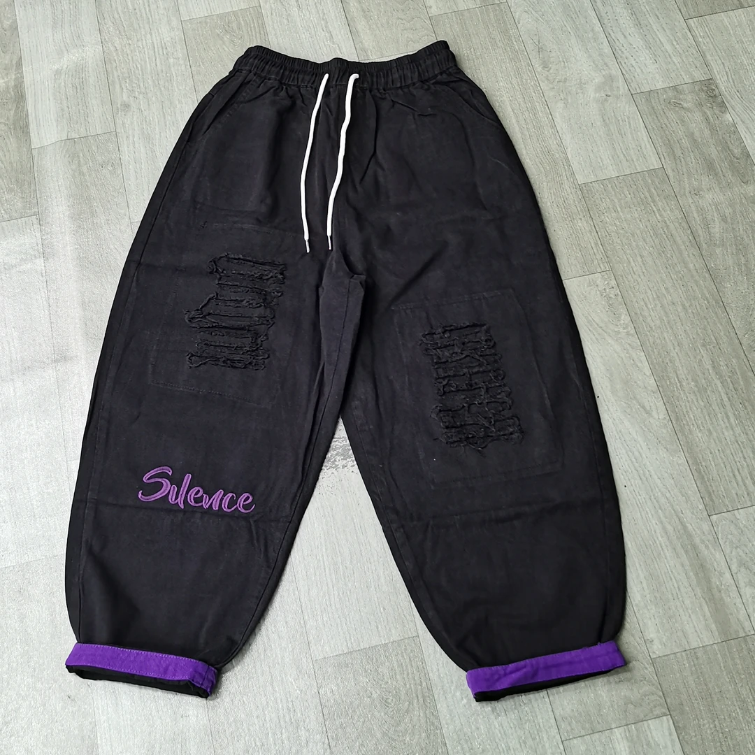 6327新款宽松休闲百搭休闲牛仔裤