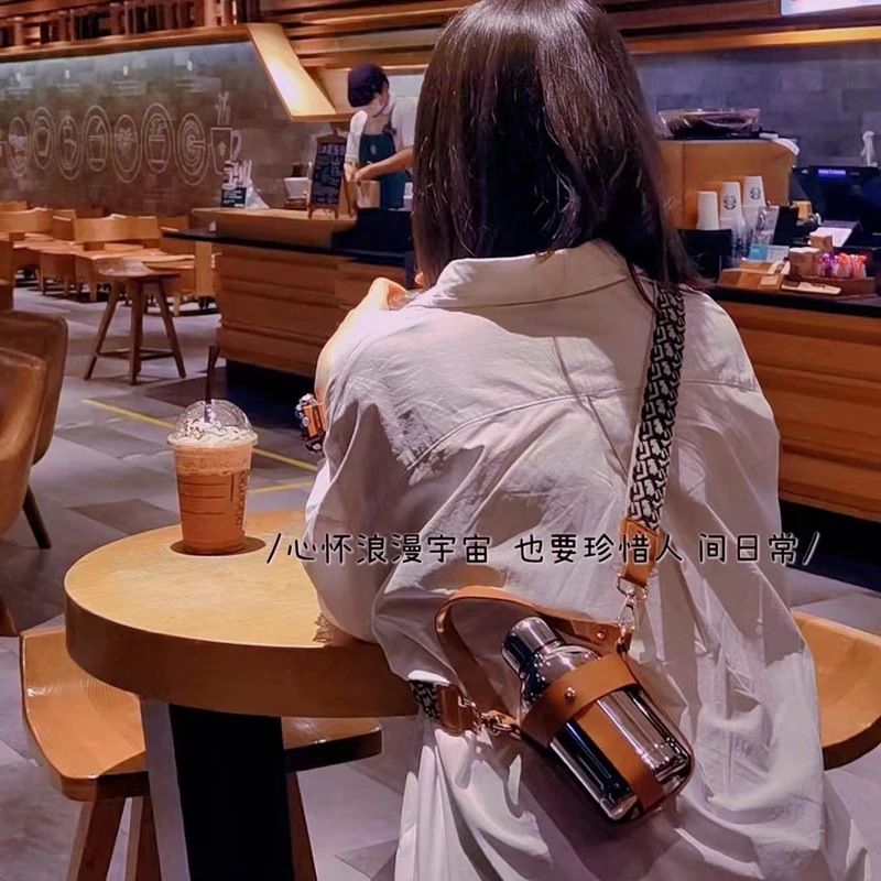 新款迷你不锈钢保温杯高颜值精致简约网红大肚杯女生户外便携水杯