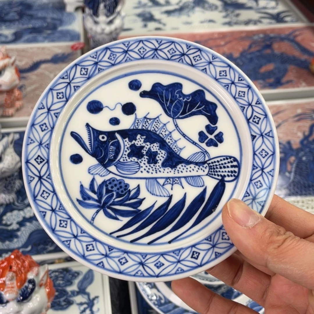 景德镇陶瓷手工手绘