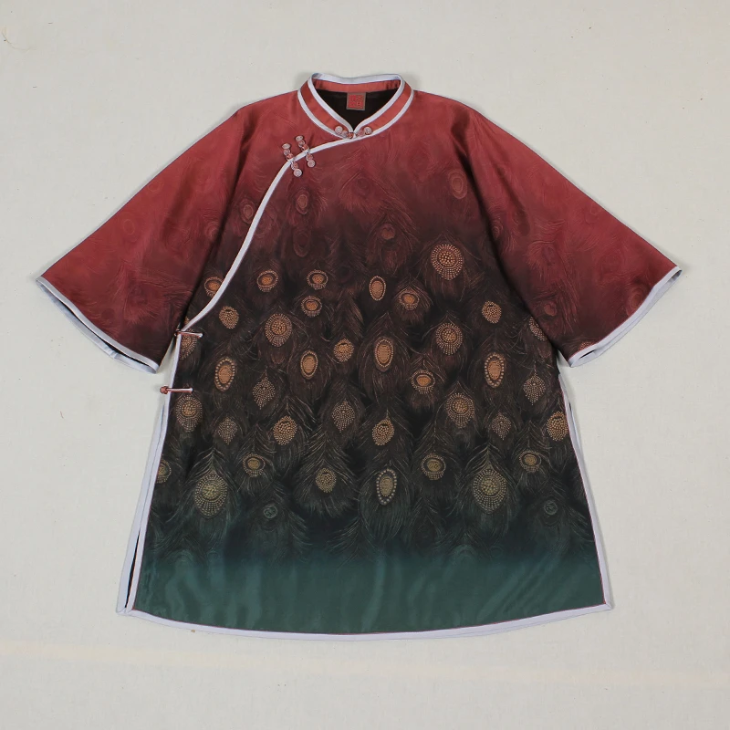 【相见欢】复古新中式纯手工桑蚕丝香云纱中国风女士上衣太太服