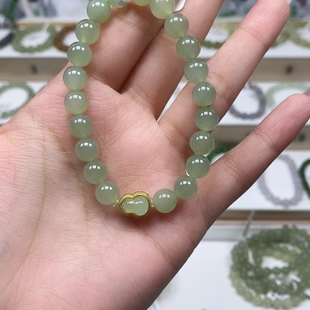 和田玉未镶嵌手串开*手串