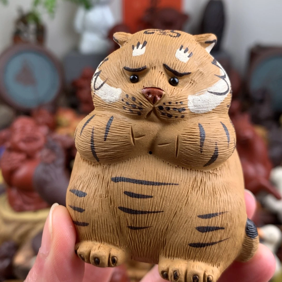 紫砂茶宠不服来干拽拽虎