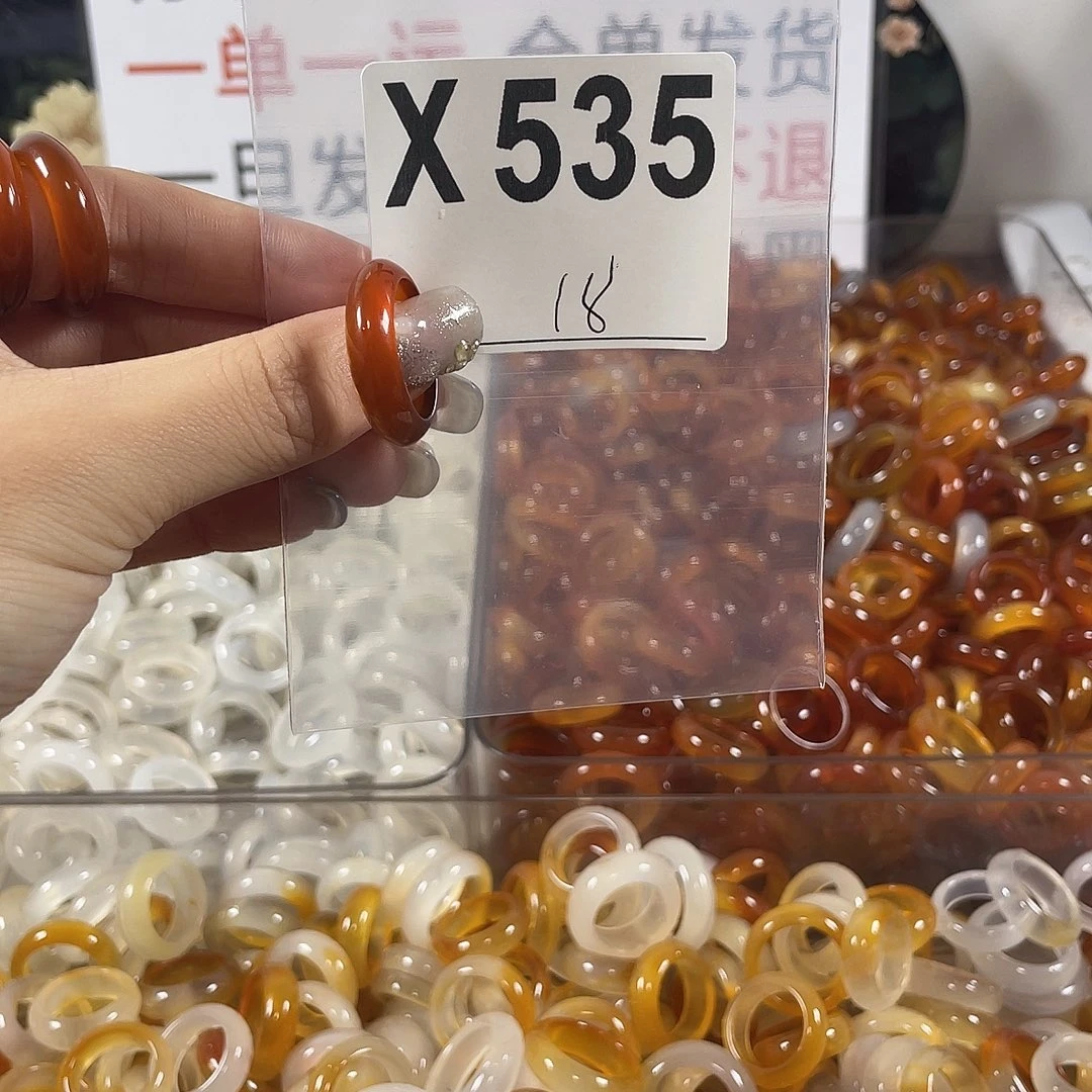 未镶嵌戒指玛瑙/玉髓535