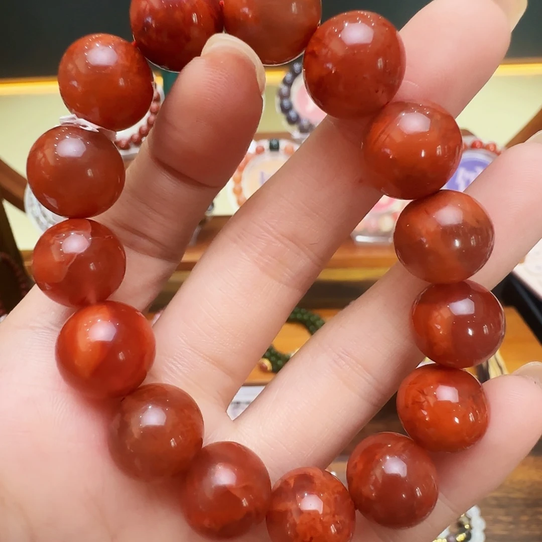 未镶嵌手链南红玛瑙