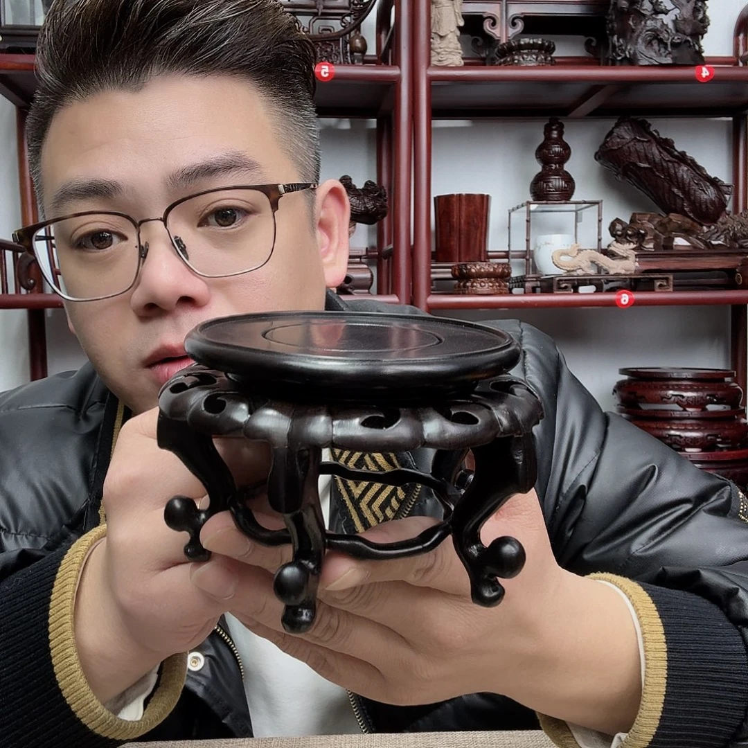 紫光檀工艺品底座
