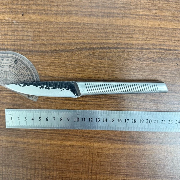 一体不锈钢水果刀家用刀瓜果厨房刨皮小刀全钢无缝果皮锋利