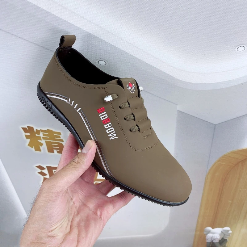 【断码】男士厚底休闲皮鞋6888