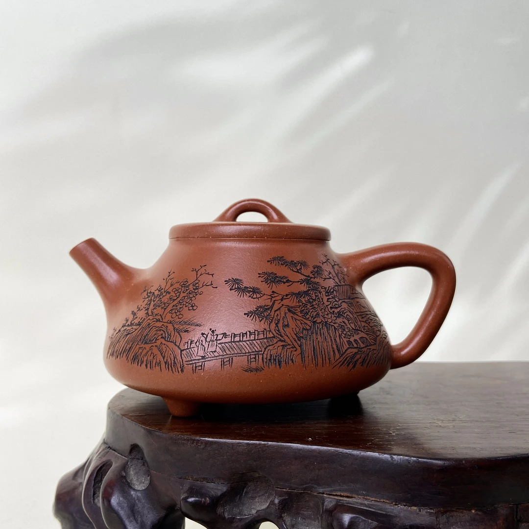 宜兴手工紫砂壶 GSQ4302-15