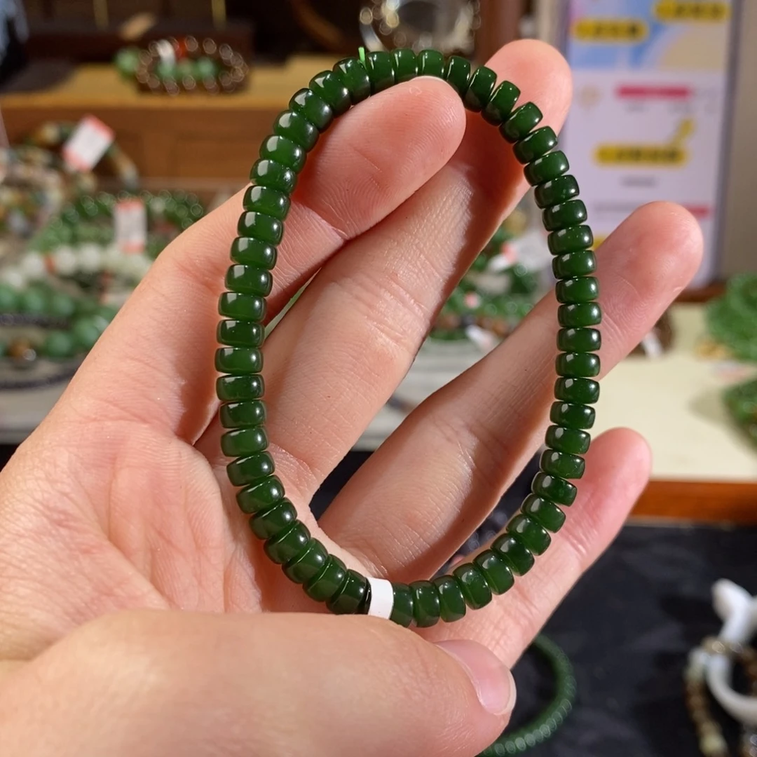 和田玉手链未镶嵌