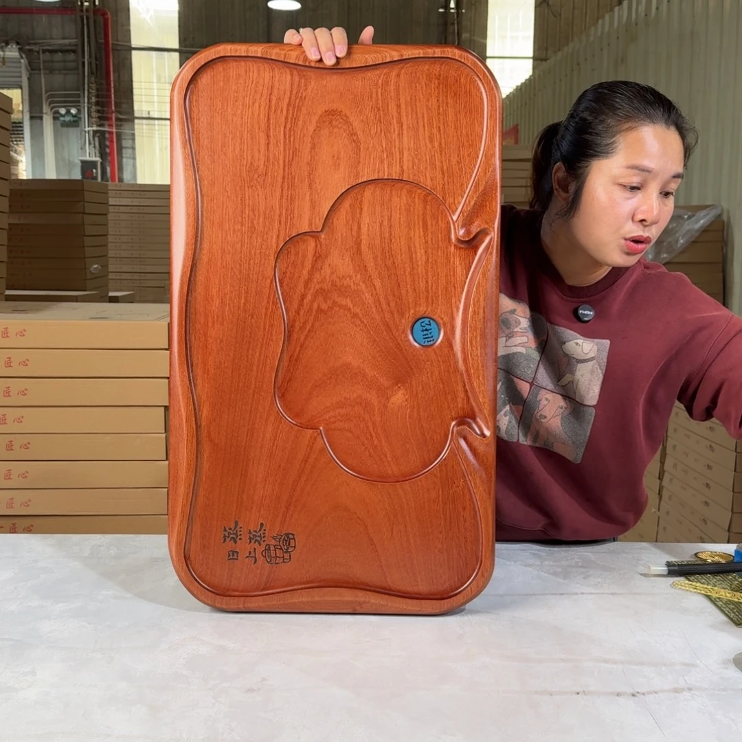 花梨木茶盘72*42尺寸