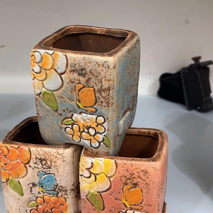 红陶粗陶多肉花盆