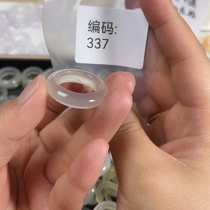 玛瑙/玉髓未镶嵌戒指337港21