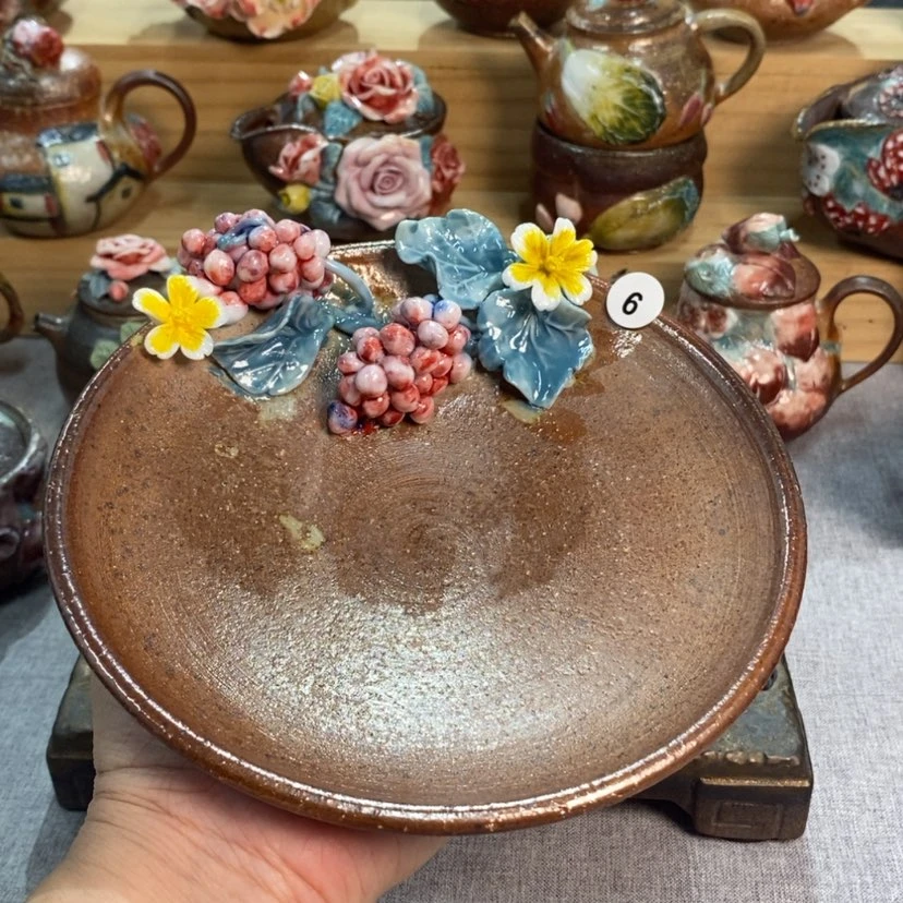 【闪购商品】纯手工纯柴烧粗陶茶器皿
