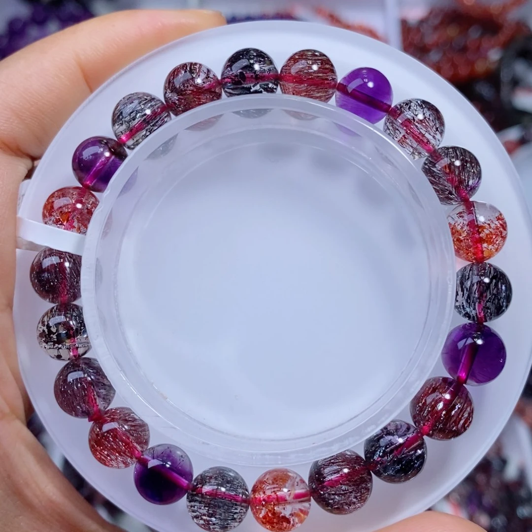 水晶手链未镶嵌黑加仑