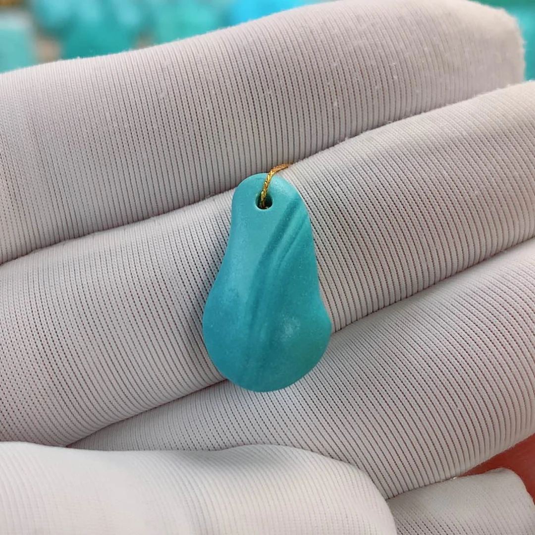 绿松石挂件未镶嵌