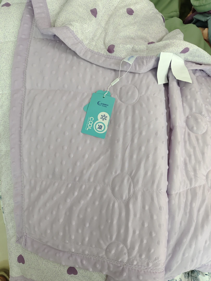 单人凉感丝冰豆豆夏凉被瞬间冰凉