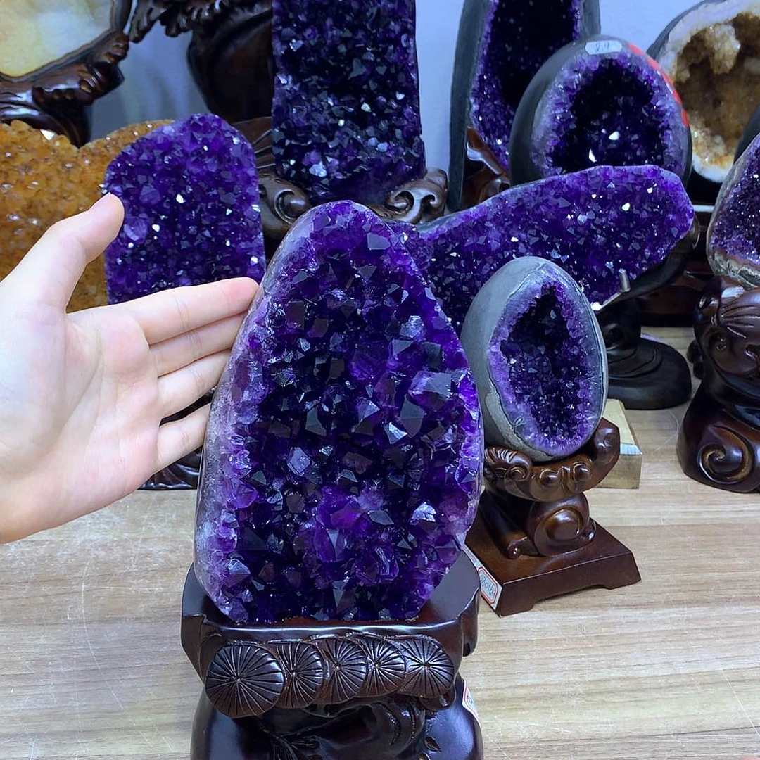 水晶珠宝半成品未镶嵌