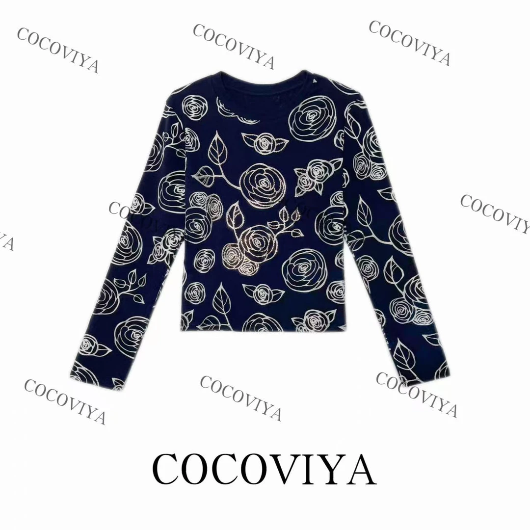 【XY】COCOVIYA 设计感春夏打底时尚百搭休闲上衣26C-829