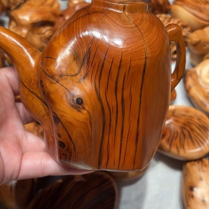 冷***雲柏木太行崖柏把把壶