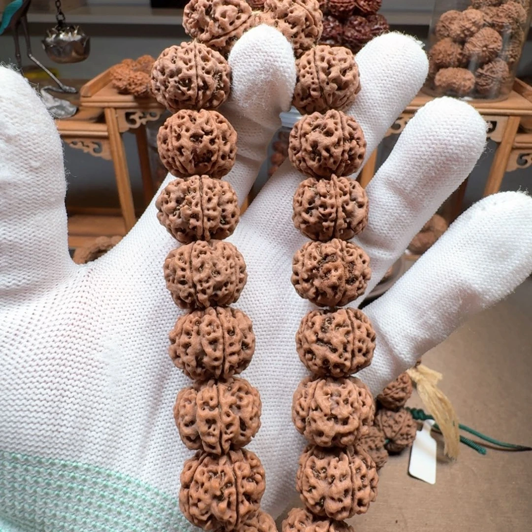 金刚菩提手串天*20豆腐块蜂窝双龙