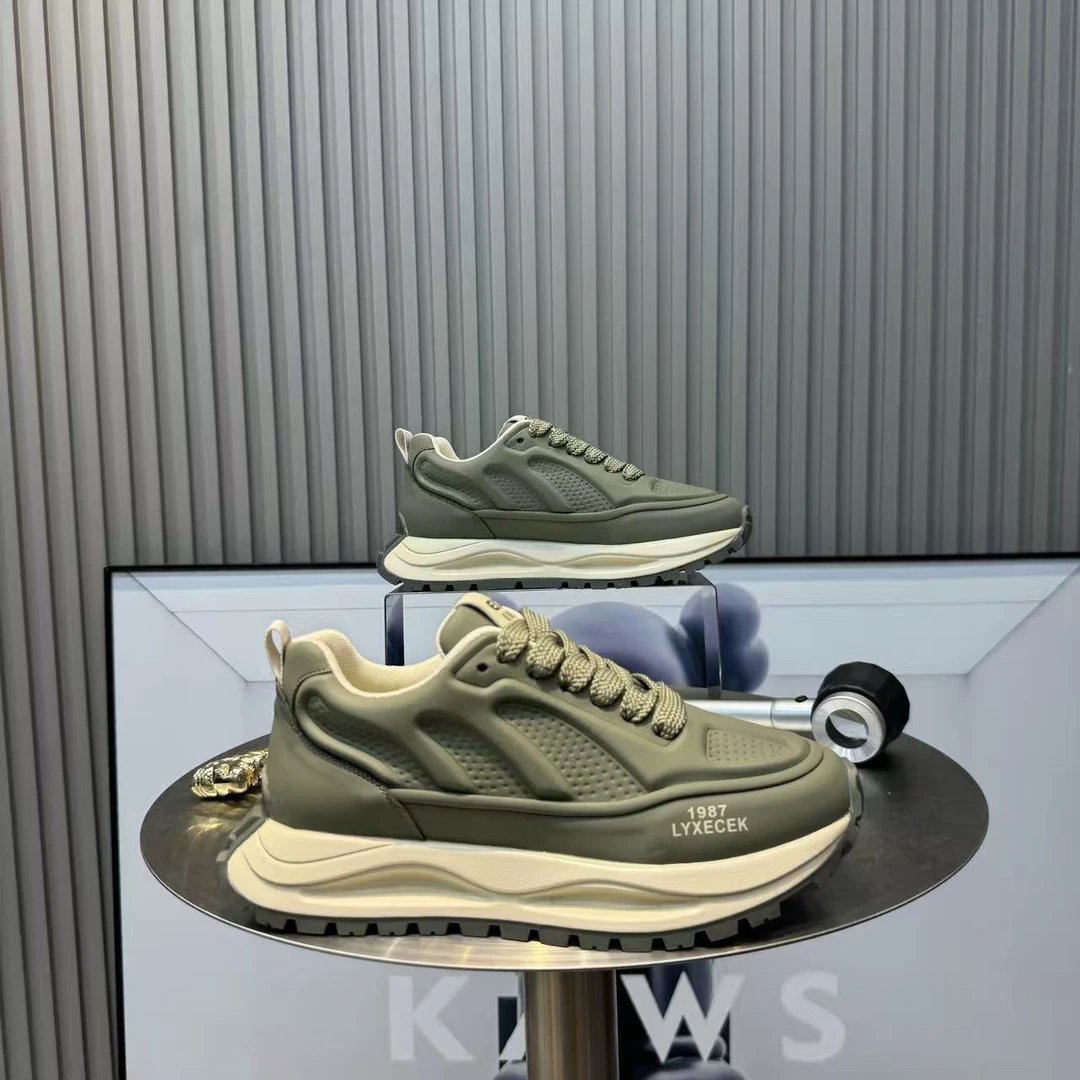 秋季百搭老爹鞋男款运动鞋潮流舒适百搭鞋子厚底潮鞋男士男鞋