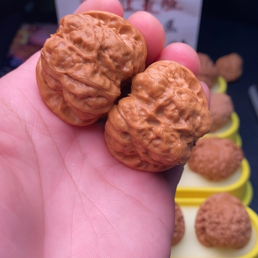 桃核把件蛤蟆头尺寸42