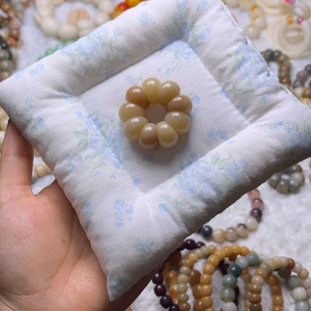 菩提根/象牙果手串蒜瓣手捻默认微瑕卡14