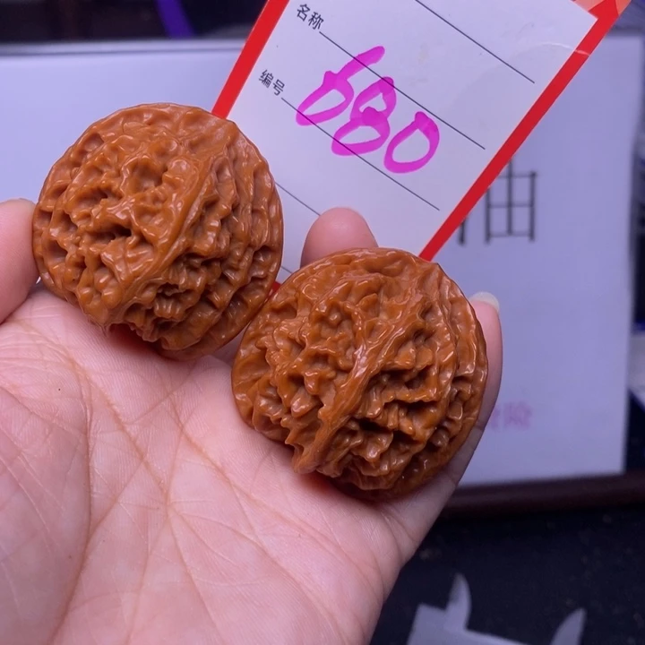 把件文玩核桃680，39苹果