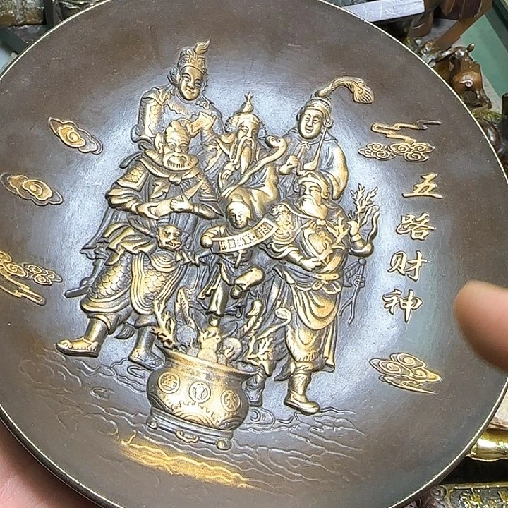 铜器办公室茶室摆件