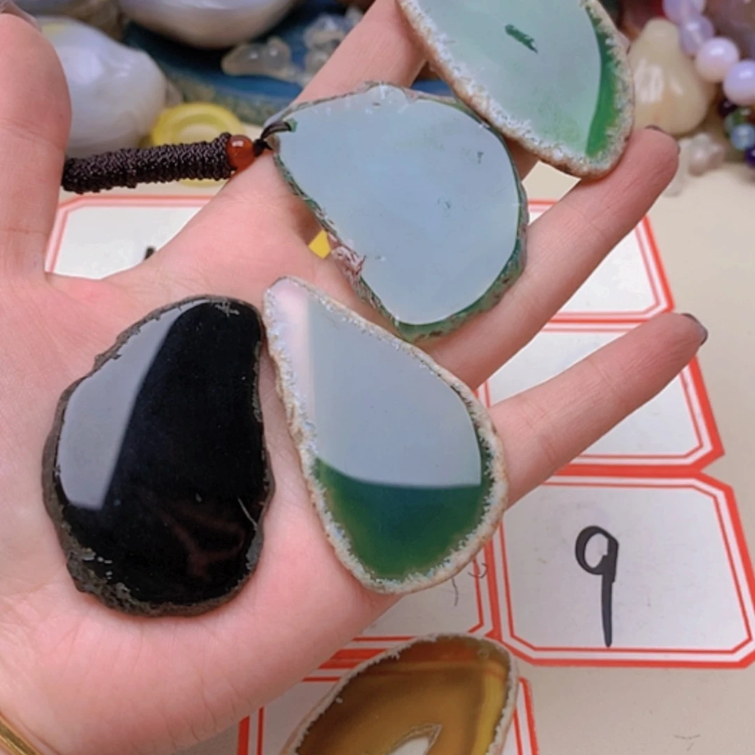 【闪购商品】未镶嵌玛瑙/玉髓珠宝半成品归***道