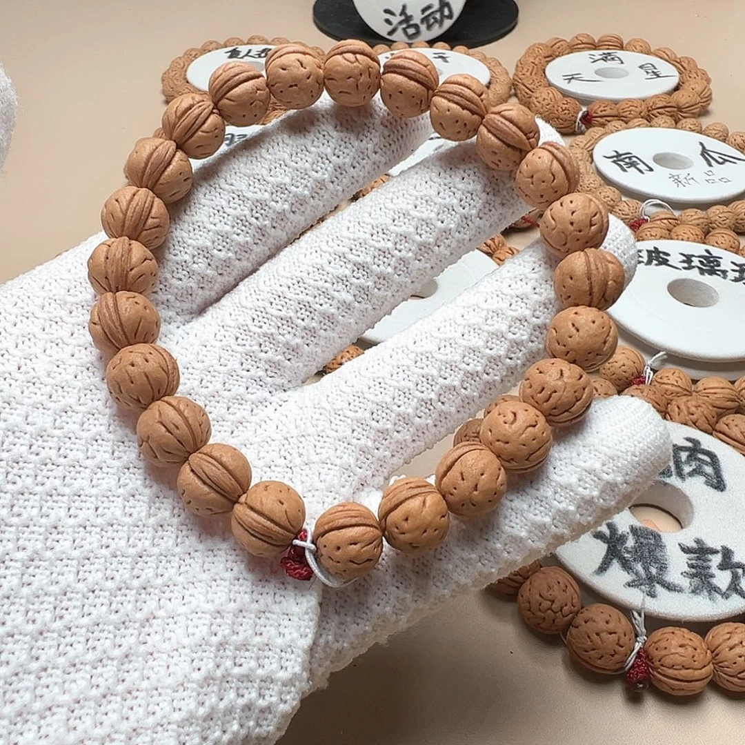 峰***疯桃核手串11小金豆