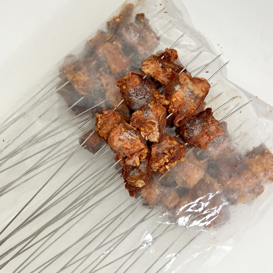 【顺丰冷链发货】麻辣风干大油边串 东北特色烧烤半成品开袋即用