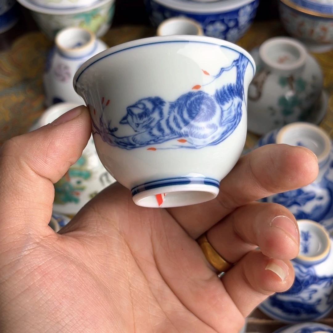 景德镇高温陶瓷杯灏*