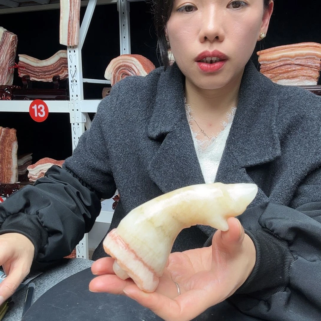 石材广西天然猪肉石头