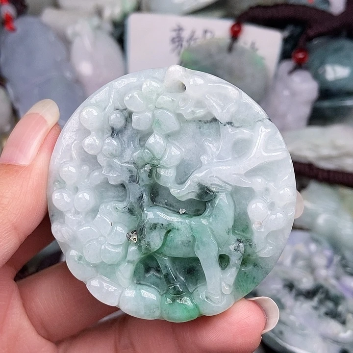 颈饰未镶嵌翡翠翡翠
