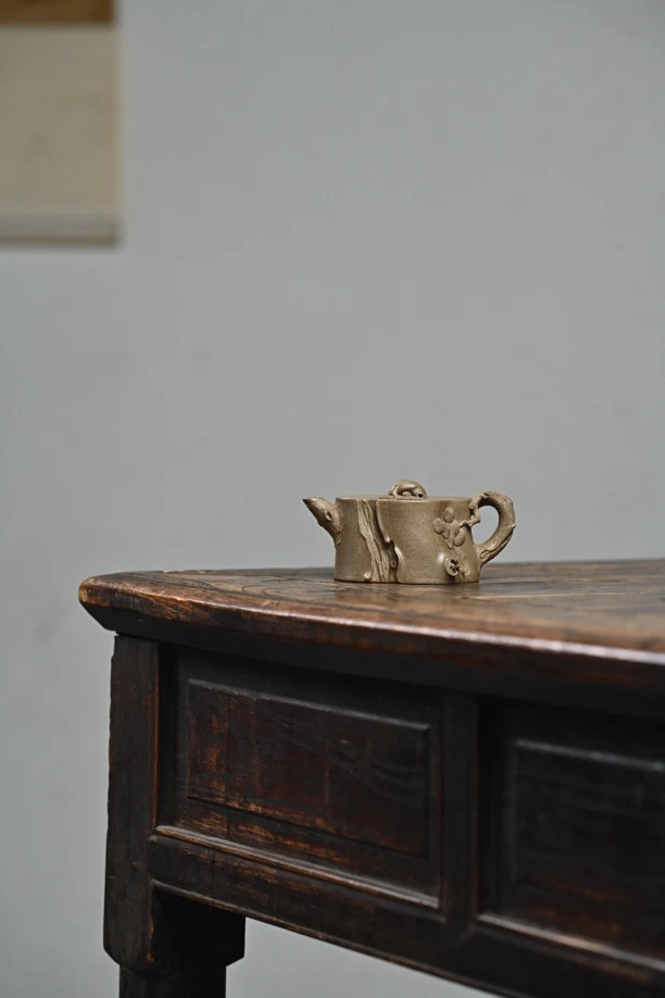 优质青段纯手工小松桩壶