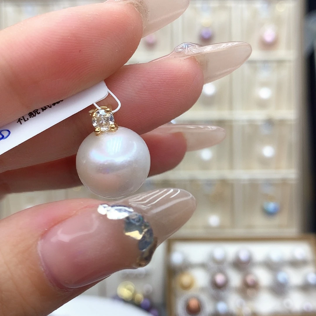 淡水珍珠合金颈饰