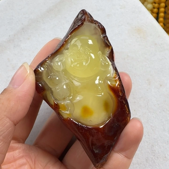 蜜蜡珠宝奇石未镶嵌微瑕