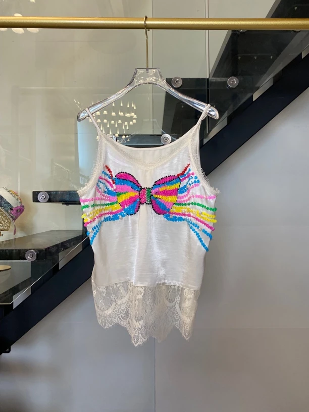 Dada设计款新款重工个性款休闲时尚百搭洋气背心D193