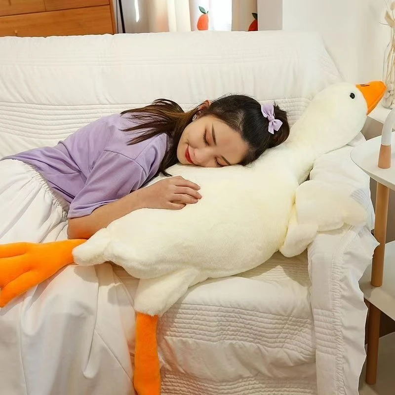 毛绒玩具大白鹅靠枕抱枕大鹅