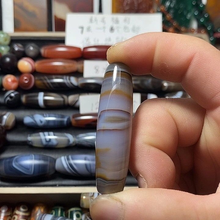 玛瑙/玉髓合金颈饰