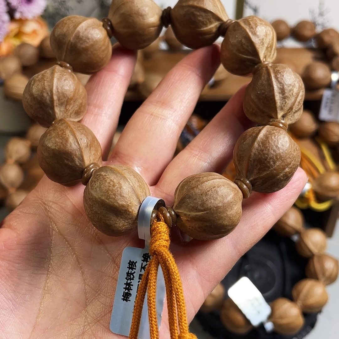 好***装手串/手链橄榄核22/24梅林铁核