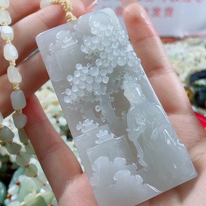 颈饰未镶嵌和田玉