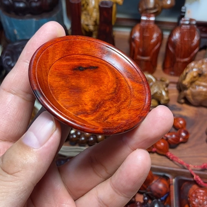 檀香紫檀（小叶紫檀）小圆盘