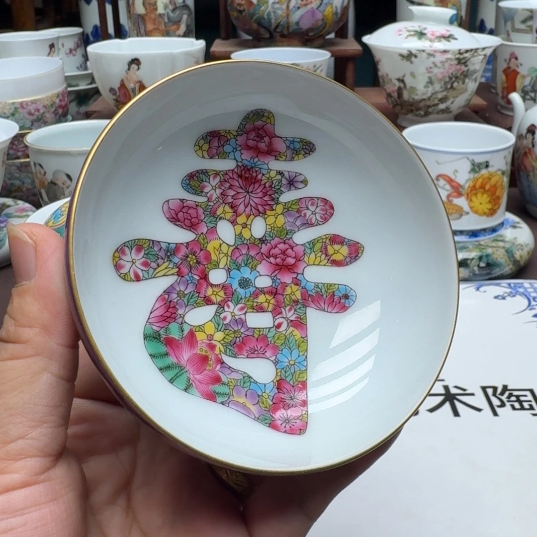 景德镇手工手绘展示